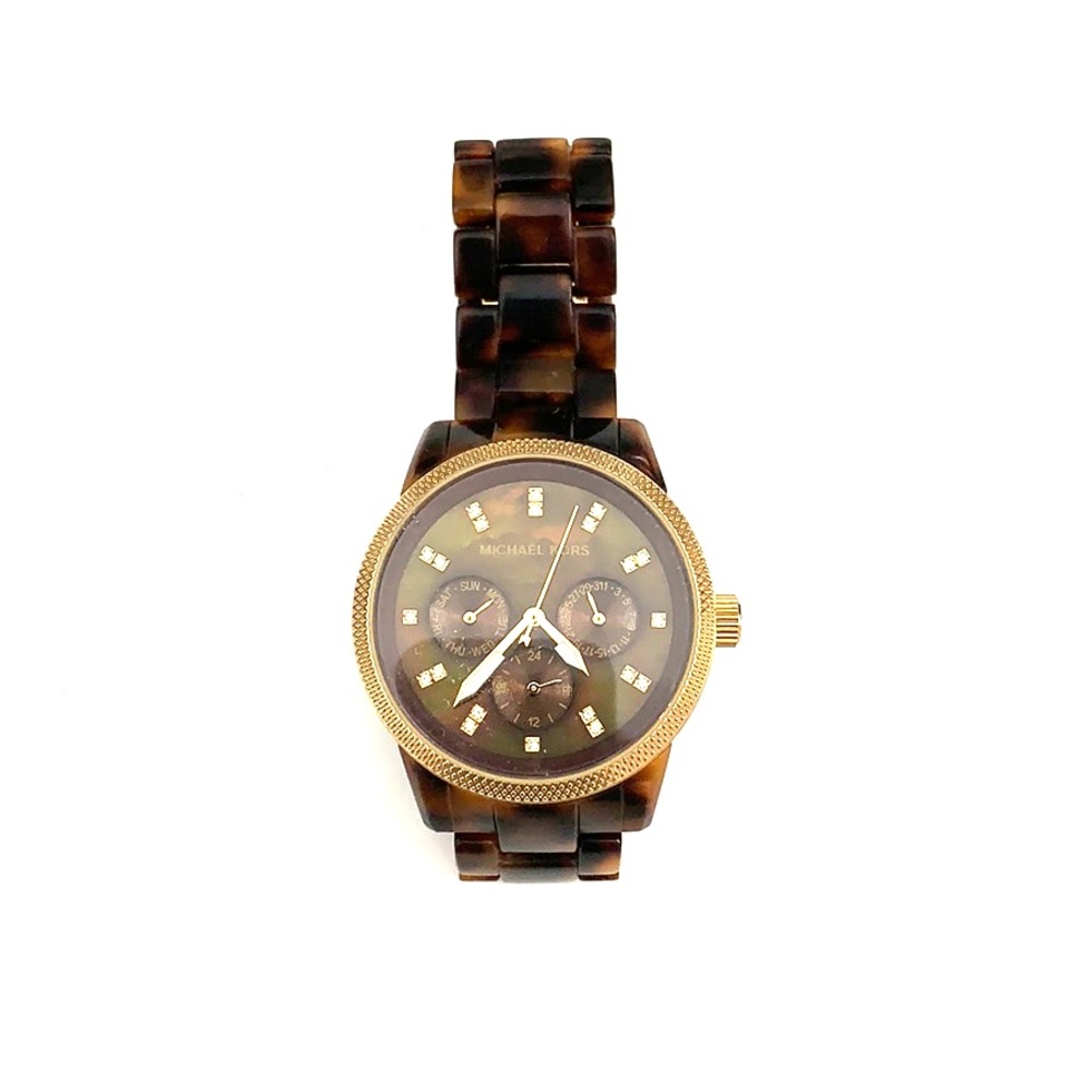 Michael Kors turtle brown watch